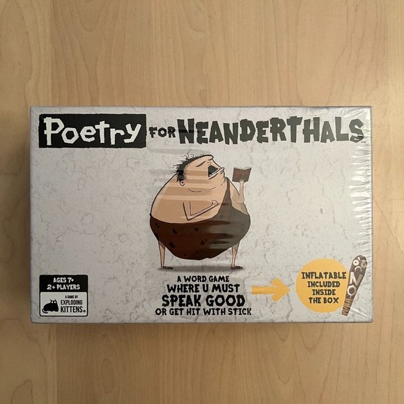 Poetry For Neanderthals a Word Game by Exploding Kittens - Picture 7 of 9